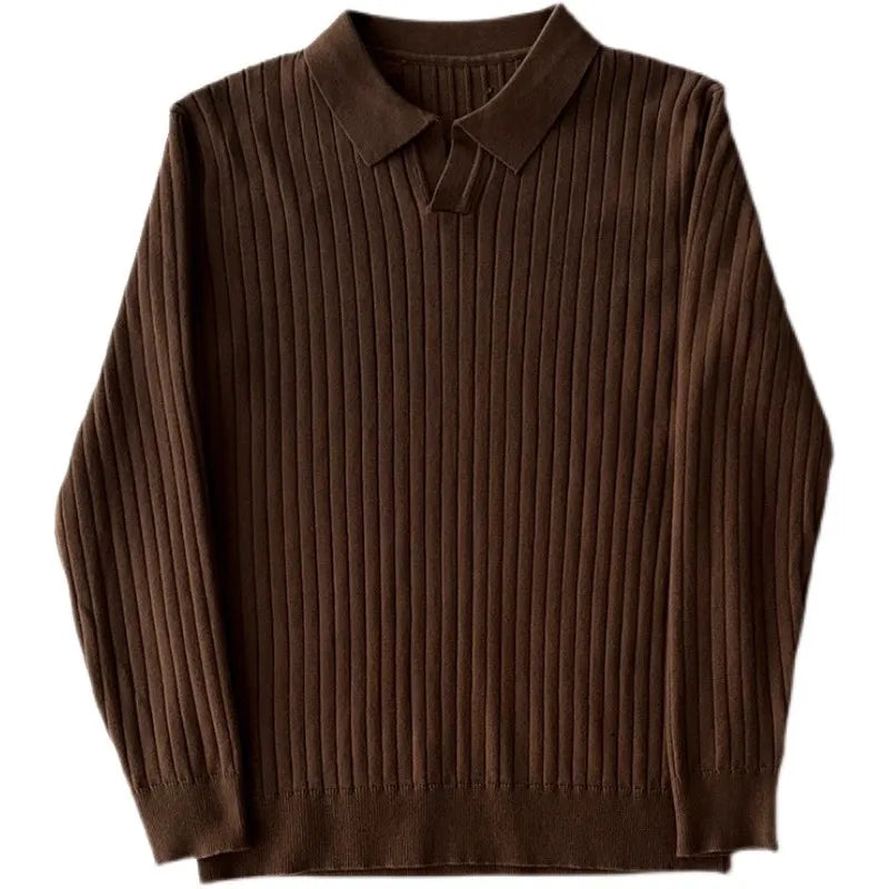 Polo de manga larga de punto Orlo